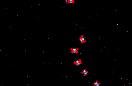Скриншот из игры «Galaga»