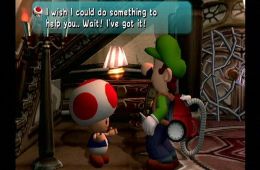 Скриншот из игры «Luigi's Mansion»