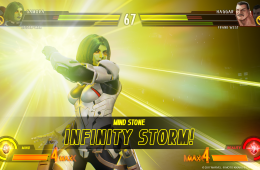 Скриншот из игры «Marvel vs. Capcom: Infinite»
