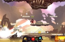 Скриншот из игры «Awesomenauts»