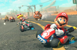 Скриншот из игры «Mario Kart World»