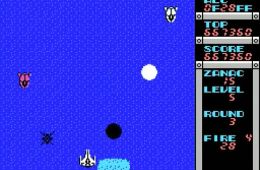 Скриншот из игры «Zanac»