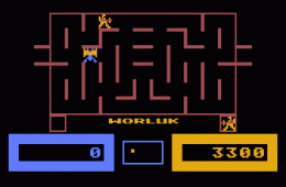 Скриншот из игры «Wizard of Wor»