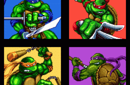 Скриншот из игры «Teenage Mutant Ninja Turtles: The HyperStone Heist»