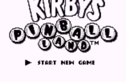 Скриншот из игры «Kirby's Pinball Land»
