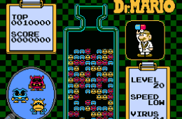 Скриншот из игры «Dr. Mario»