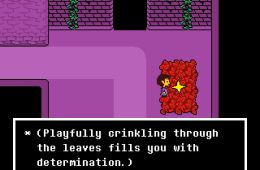 Скриншот из игры «Undertale»