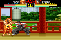 Скриншот из игры «Art of Fighting»