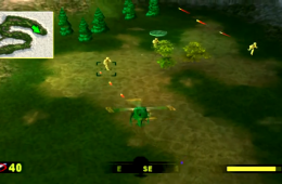 Скриншот из игры «Army Men: Air Attack»