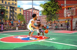 Скриншот из игры «NBA Playgrounds»