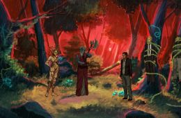 Скриншот из игры «Unavowed»