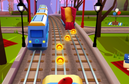 Скриншот из игры «Subway Surfers»