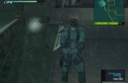 Скриншот из игры «Metal Gear Solid 2: Sons of Liberty»