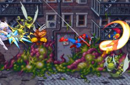 Скриншот из игры «Marvel Cosmic Invasion»