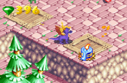 Скриншот из игры «Spyro: Season of Ice»