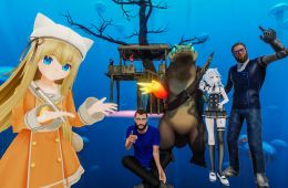 Скриншот из игры «VRChat»