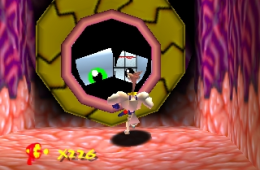 Скриншот из игры «Earthworm Jim 3D»