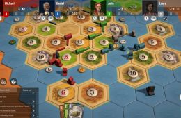 Скриншот из игры «Catan Universe»