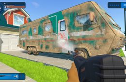 Скриншот из игры «PowerWash Simulator»