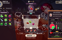 Скриншот из игры «Potionomics»