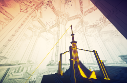 Скриншот из игры «Manifold Garden»