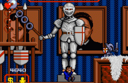 Скриншот из игры «The Addams Family»