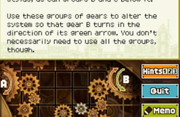 Скриншот из игры «Professor Layton and the Unwound Future»