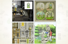 Скриншот из игры «Gorogoa»