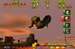 Скриншот из игры «Wave Race 64»