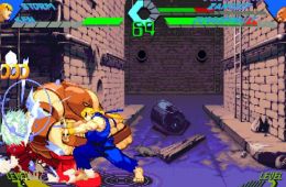 Скриншот из игры «X-Men vs. Street Fighter»