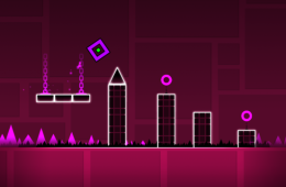 Скриншот из игры «Geometry Dash»