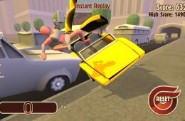 Скриншот из игры «Turbo Dismount»