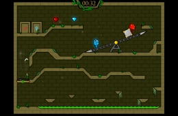 Скриншот из игры «Fireboy and Watergirl in the Forest Temple»