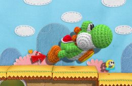 Скриншот из игры «Yoshi's Woolly World»