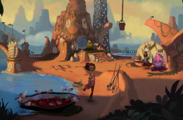 Скриншот из игры «Broken Age»