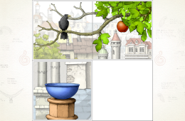 Скриншот из игры «Gorogoa»