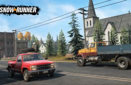 Скриншот из игры «SnowRunner»
