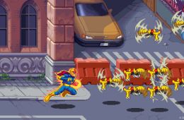 Скриншот из игры «Marvel Cosmic Invasion»
