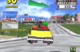Скриншот из игры «Crazy Taxi»