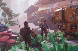 Скриншот из игры «The Gunk»