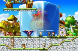 Скриншот из игры «MapleStory»