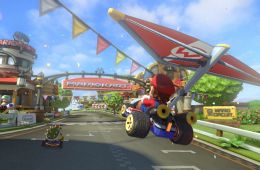 Скриншот из игры «Mario Kart 8»