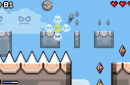 Скриншот из игры «Mutant Mudds»