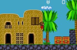 Скриншот из игры «Alex Kidd in the Enchanted Castle»