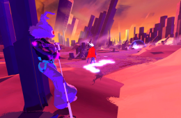 Скриншот из игры «Furi»