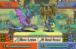 Скриншот из игры «Fire Emblem: The Sacred Stones»