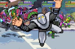 Скриншот из игры «Teenage Mutant Ninja Turtles: Shredder's Revenge»
