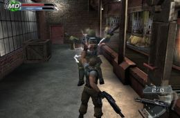 Скриншот из игры «Psi-Ops: The Mindgate Conspiracy»