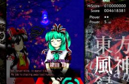 Скриншот из игры «Touhou Fuujinroku: Mountain of Faith»