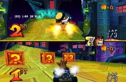 Скриншот из игры «Crash Nitro Kart»